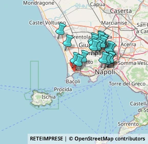 Mappa Via Enea, 80078 Pozzuoli NA, Italia (12.3225)