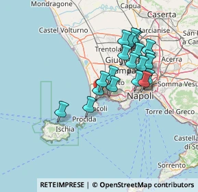 Mappa Via Enea, 80078 Pozzuoli NA, Italia (12.9145)