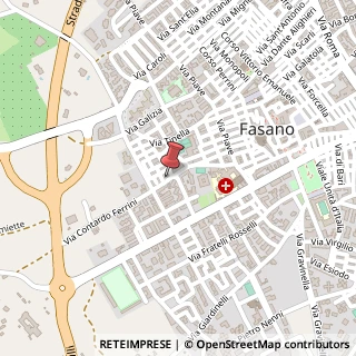 Mappa Via Contardo Ferrini, 31, 72015 Fasano, Brindisi (Puglia)