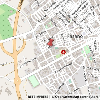Mappa Via C.ferrini, 72015 Fasano, Brindisi (Puglia)