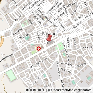 Mappa Via San Francesco di Paola, 18, 72015 Fasano, Brindisi (Puglia)