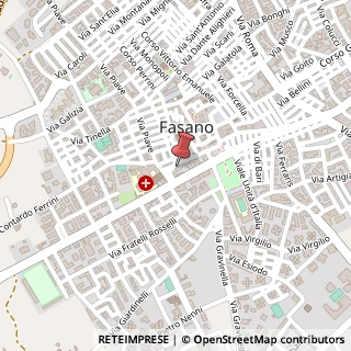 Mappa Via San Francesco di Paola, 26, 72015 Fasano, Brindisi (Puglia)