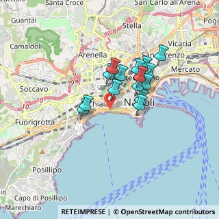 Mappa Chiaia, 80121 Napoli NA, Italia (1.40125)