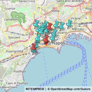 Mappa Chiaia, 80121 Napoli NA, Italia (1.3485)