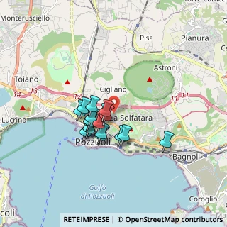 Mappa Via Vecchia delle Vigne, 80078 Pozzuoli NA, Italia (1.33444)