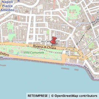 Mappa Riviera di Chiaia, 275/276, 80121 Napoli, Napoli (Campania)