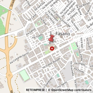 Mappa Via Contardo Ferrini, 10, 72015 Fasano, Brindisi (Puglia)