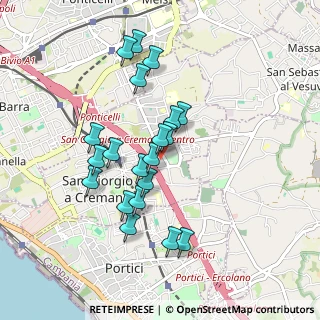 Mappa Via San Giorgio Vecchio, 80046 San Giorgio a Cremano NA, Italia (0.883)
