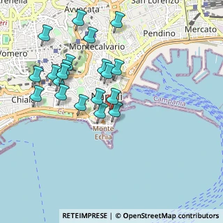 Mappa Via Cuma a S. Lucia, 80132 Napoli NA, Italia (1.054)