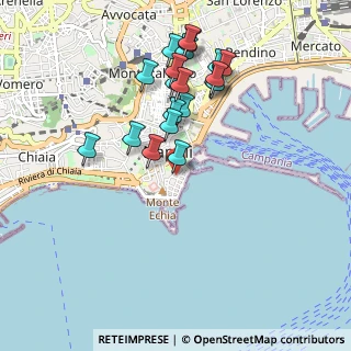 Mappa Via Cuma a S. Lucia, 80132 Napoli NA, Italia (1.005)