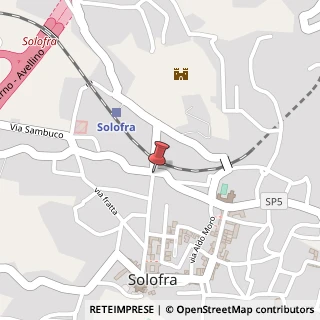 Mappa Viale Principe Amedeo, 82, 83029 Solofra, Avellino (Campania)