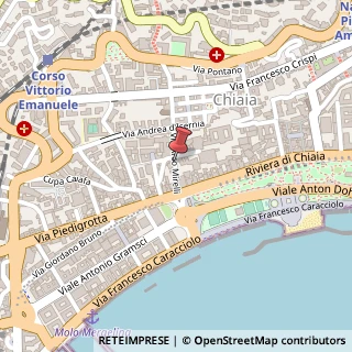 Mappa Via Arco Mirelli, 14, 80122 Napoli, Napoli (Campania)