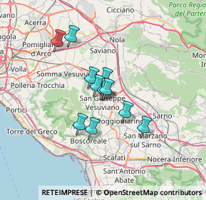 Mappa Via XX Settembre, 80047 San Gennaro Vesuviano NA, Italia (5.06455)