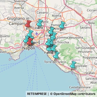 Mappa 80046 San Giorgio a Cremano NA, Italia (6.07235)