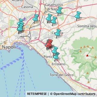Mappa 80046 San Giorgio a Cremano NA, Italia (4.15533)