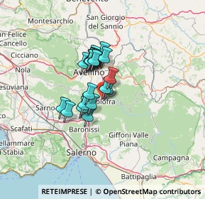 Mappa Via Misericordia, 83029 Solofra AV, Italia (9.001)
