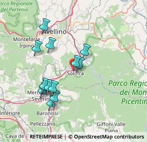 Mappa Via Misericordia, 83029 Solofra AV, Italia (7.33692)