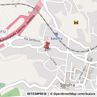 Mappa Via Fratta, 53, 83029 Solofra, Avellino (Campania)