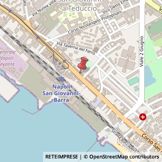Mappa Corso San Giovanni a Teduccio, 431, 80146 Napoli, Napoli (Campania)