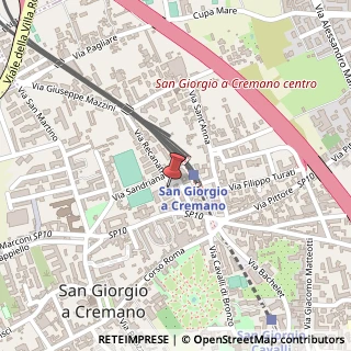 Mappa Via Recanati, 23, 80046 San Giorgio a Cremano, Napoli (Campania)