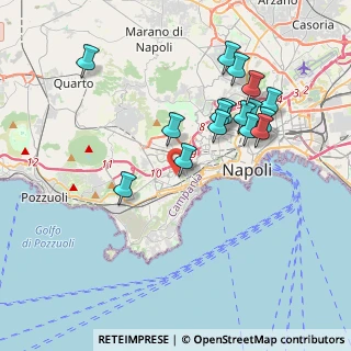 Mappa Via Enzo Tortora, 80125 Napoli NA, Italia (4.02625)