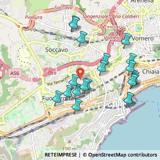 Mappa Via Enzo Tortora, 80125 Napoli NA, Italia (1.0835)