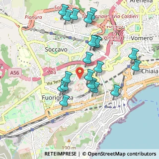 Mappa Via Enzo Tortora, 80125 Napoli NA, Italia (1.0215)