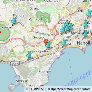Mappa Via Enzo Tortora, 80125 Napoli NA, Italia (2.96667)