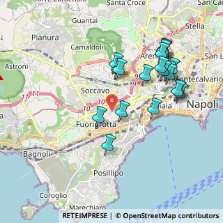 Mappa Via Romeo Nicola, 80125 Napoli NA, Italia (2.1415)