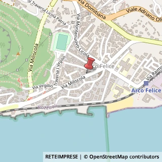 Mappa Via Miliscola, 310, 80078 Pozzuoli, Napoli (Campania)