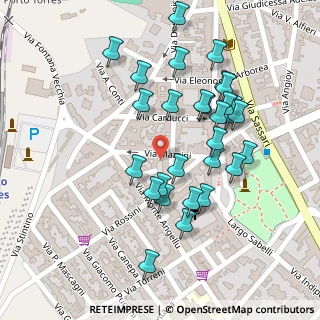 Mappa Via Rossini, 07046 Porto Torres SS, Italia (0.12069)