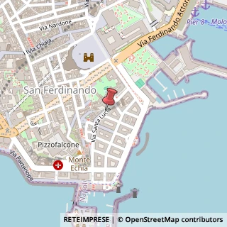 Mappa Via Santa Lucia, 34, 80132 Napoli, Napoli (Campania)