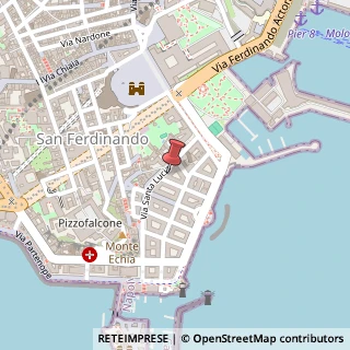 Mappa Via Santa Lucia, 39, 80132 Napoli, Napoli (Campania)