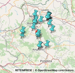 Mappa Strada Provinciale Iscalunga - Dragonetti, 85020 Filiano PZ, Italia (12.227)