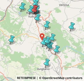 Mappa Strada Provinciale Iscalunga - Dragonetti, 85020 Filiano PZ, Italia (9.02)