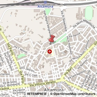 Mappa Viale Regina Margherita, 67, 70022 Altamura, Bari (Puglia)
