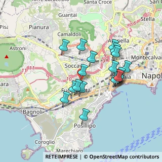 Mappa Parco Angela, 80125 Napoli NA, Italia (1.705)