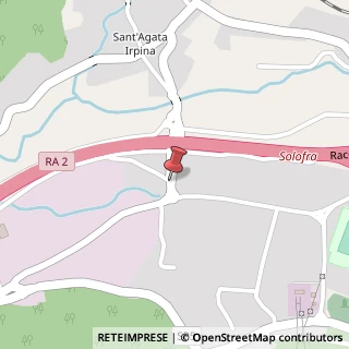 Mappa Via Giuseppe Ninci, 1, 83029 Solofra, Avellino (Campania)
