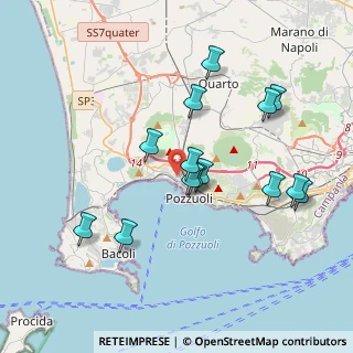 Mappa Via Luciano., 80078 Pozzuoli NA, Italia (3.90214)
