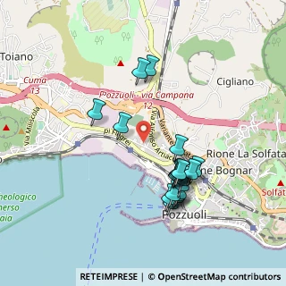 Mappa Via Luciano., 80078 Pozzuoli NA, Italia (0.9705)