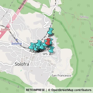 Mappa Via S. Lucia, 83029 Solofra AV, Italia (0.23333)