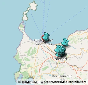 Mappa Via Aretino, 07046 Porto Torres SS, Italia (12.173)