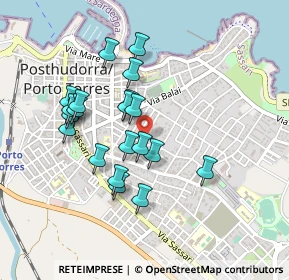 Mappa Via Aretino, 07046 Porto Torres SS, Italia (0.4295)