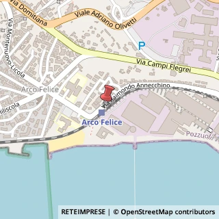 Mappa Via Raimondo Annecchino, 244F, 80078 Pozzuoli, Napoli (Campania)