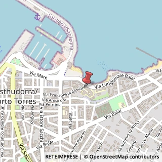 Mappa Via Lungomare, 16, 07046 Porto Torres, Sassari (Sardegna)