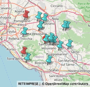 Mappa Via Zabatta, 80047 Ottaviano NA, Italia (6.65118)