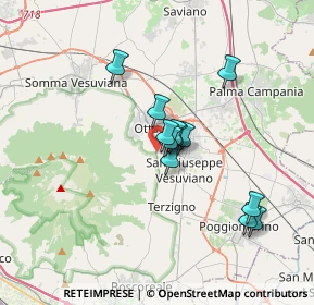 Mappa Via Zabatta, 80047 Ottaviano NA, Italia (2.86833)
