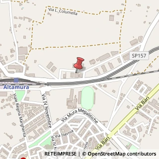 Mappa Via Martin Luther King, 63, 70022 Altamura, Bari (Puglia)