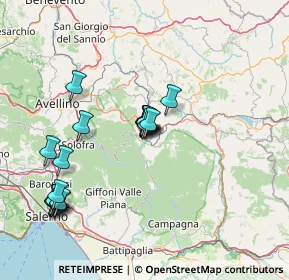 Mappa Via Cervinaro, 83048 Montella AV, Italia (15.8465)