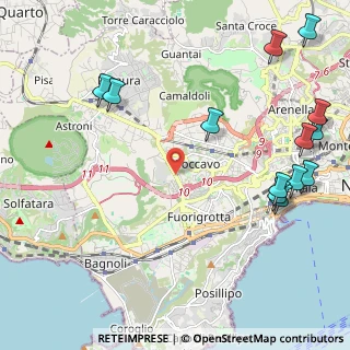 Mappa Via Vicinale Cupa Cintia, 80126 Napoli NA, Italia (3.11385)